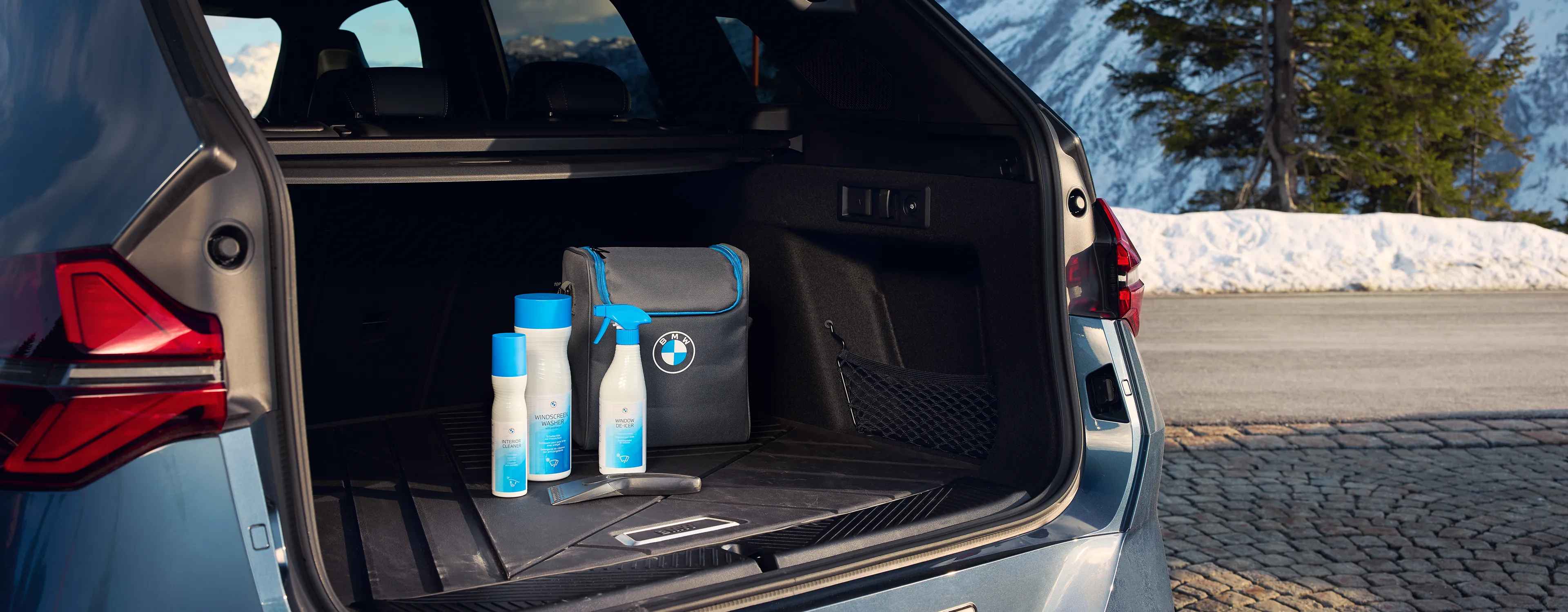 Innenraumreiniger in einem BMW