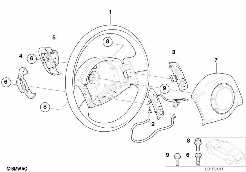 Lenkrad Airbag Multifunktion