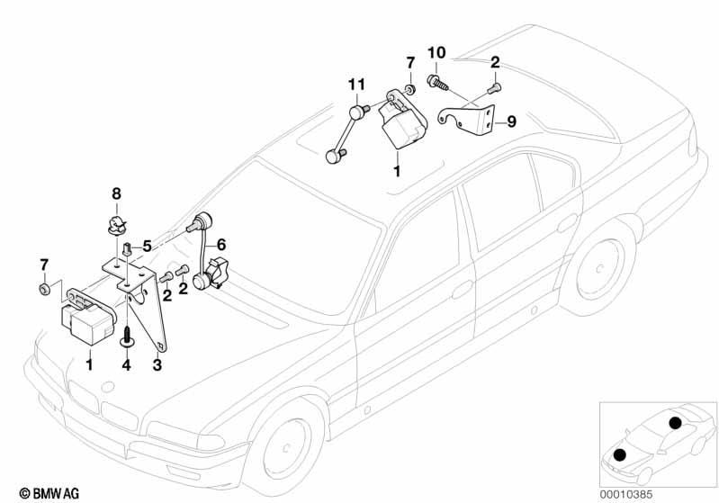 Sensor Leuchtweitenregulierung