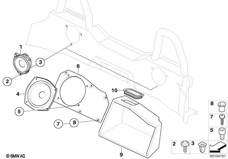 Lautsprecher hinten Top-Hifi System