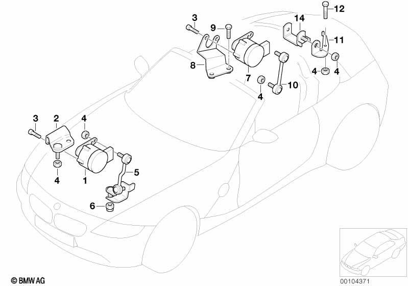 Sensor Leuchtweitenregulierung