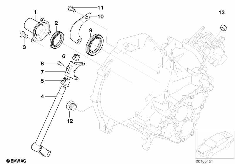 GS6-85BG Getriebeeinzelteile