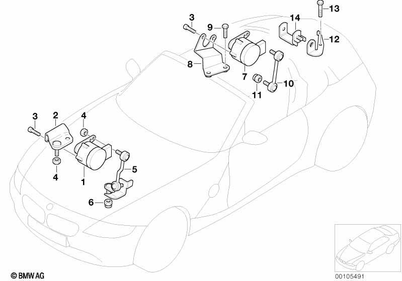 Sensor Leuchtweitenregulierung