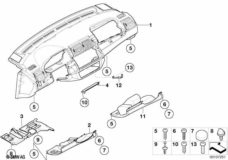 Verkleidung Instrumententafel