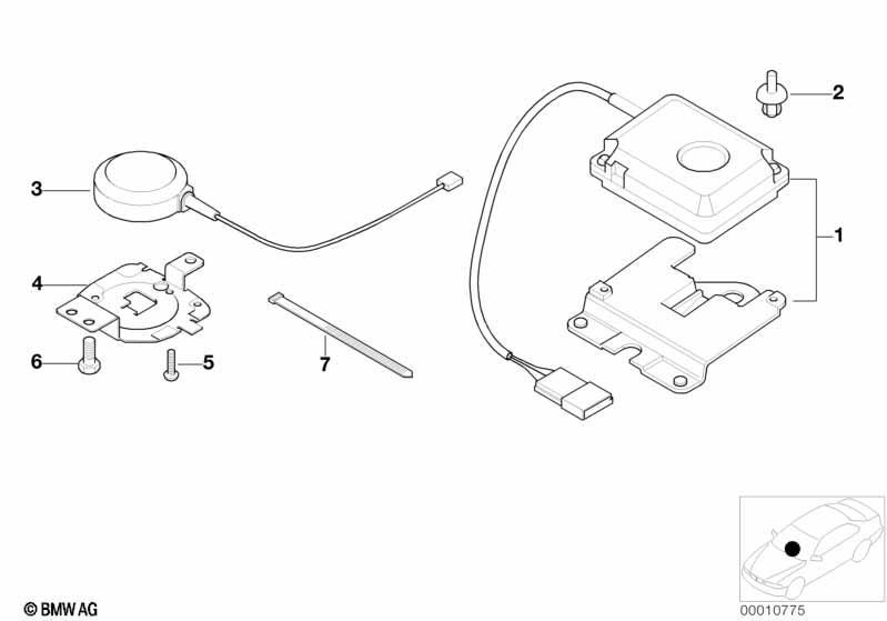 Magnetfeldsonde/GPS-Antenne