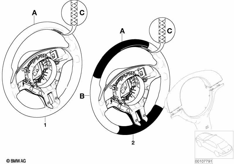 Individual M Sportlenkrad Airbag SA 710