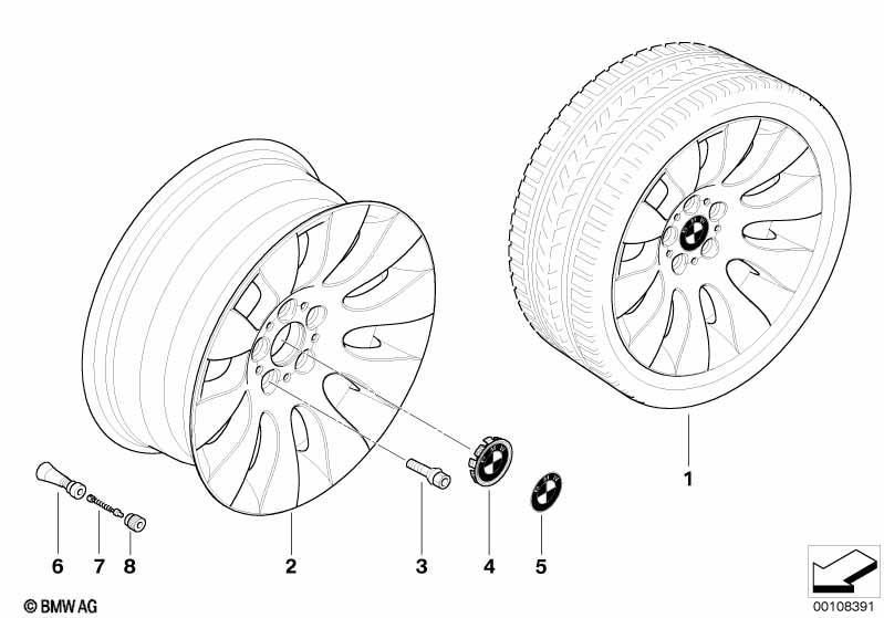 BMW LM Rad Ellipsoidstyling 91