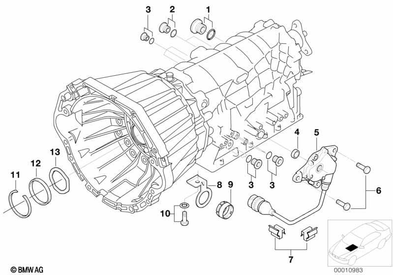 A5S440Z Anbauteile/Dichtungen