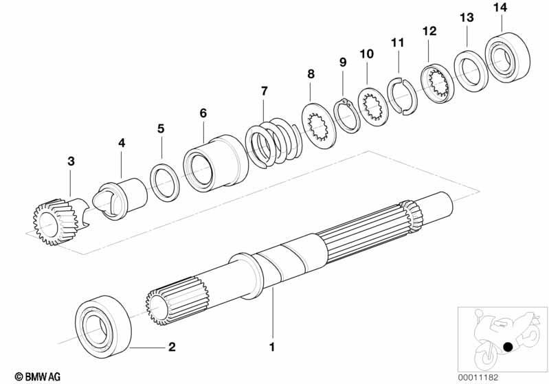 Getriebe-Antriebswelle