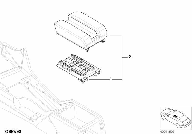 Individual Mittelarmlehne Telefon