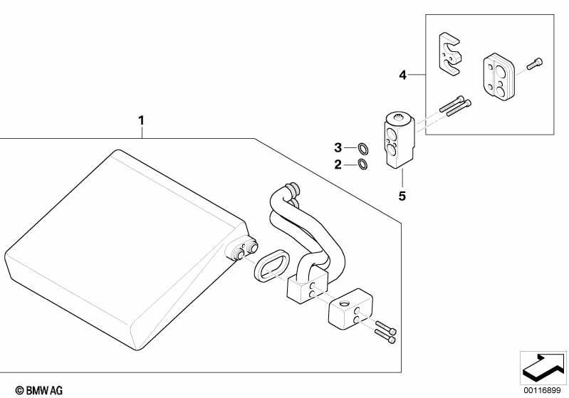 Verdampfer / Expansionsventil