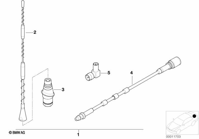 Nachrüstsatz Seitenwandantenne