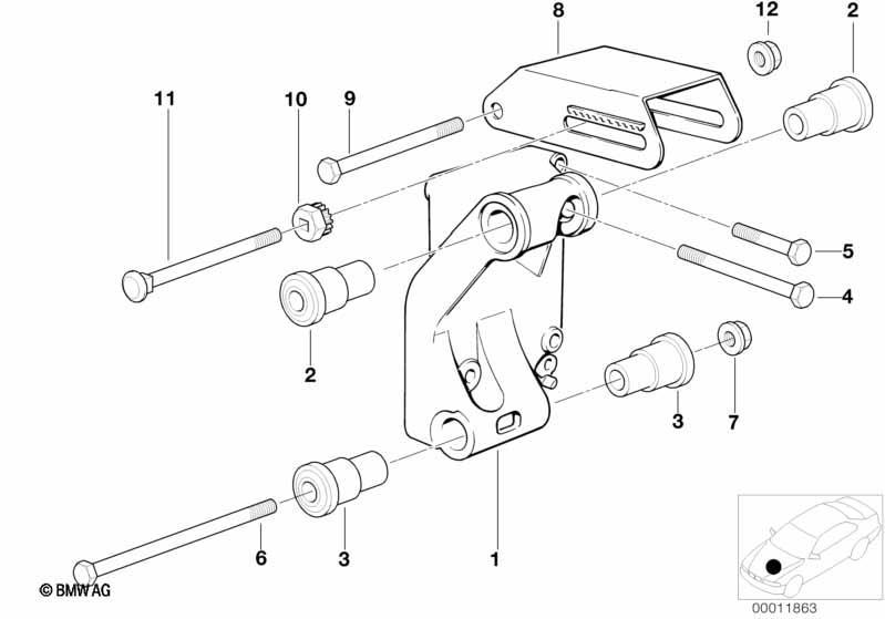 Generator Befestigungsteile