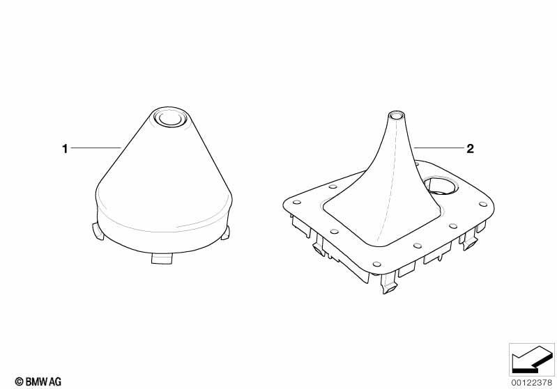 Individual Schalthebelabdeckung SMG