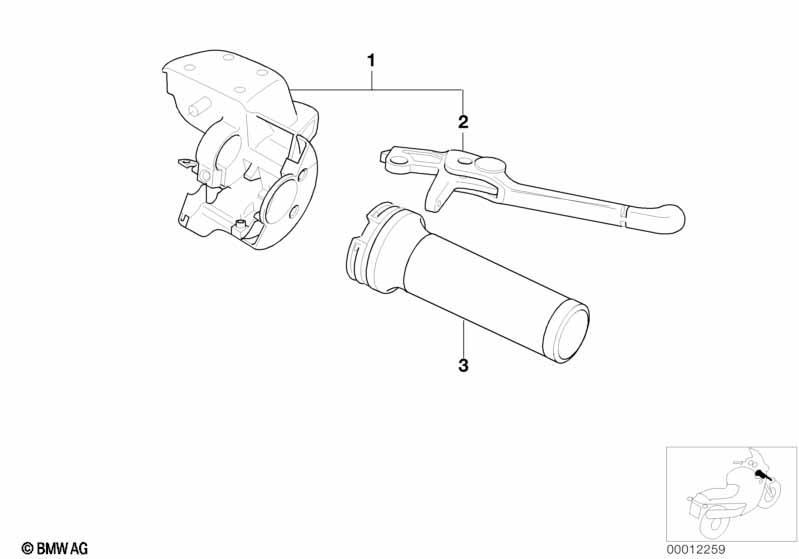 Handbremsarmatur