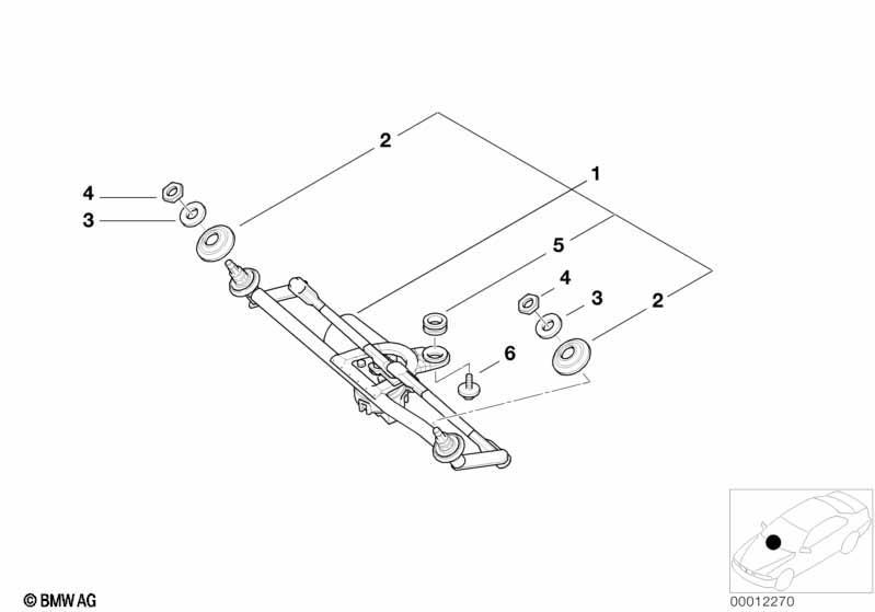 Scheibenwischanlage Rechtslenker