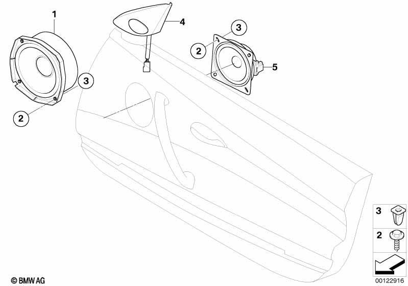 Lautsprecher vorne Hifi System