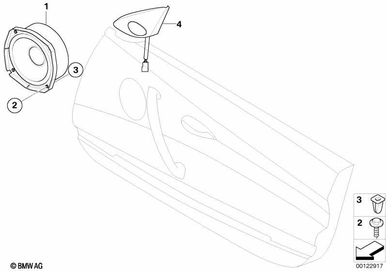 Lautsprecher vorne Stereo System