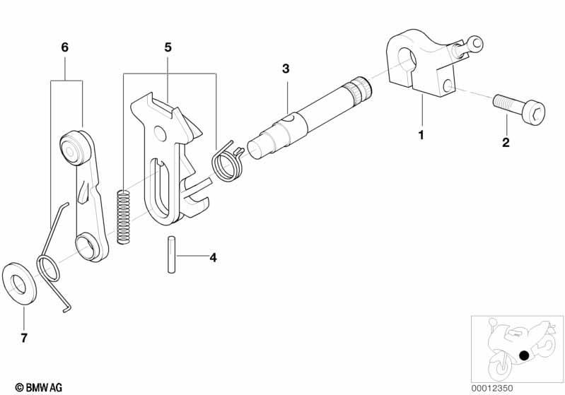 5 Gang Getriebe-Schaltungsteile