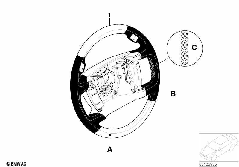 Individual Lenkrad Airbag Multifunktion