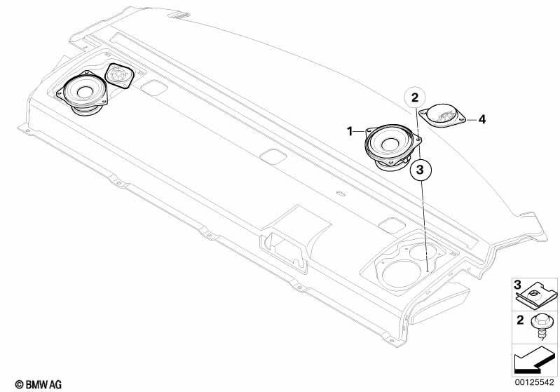 Einzelteile Top-HiFi System Ablegeboden