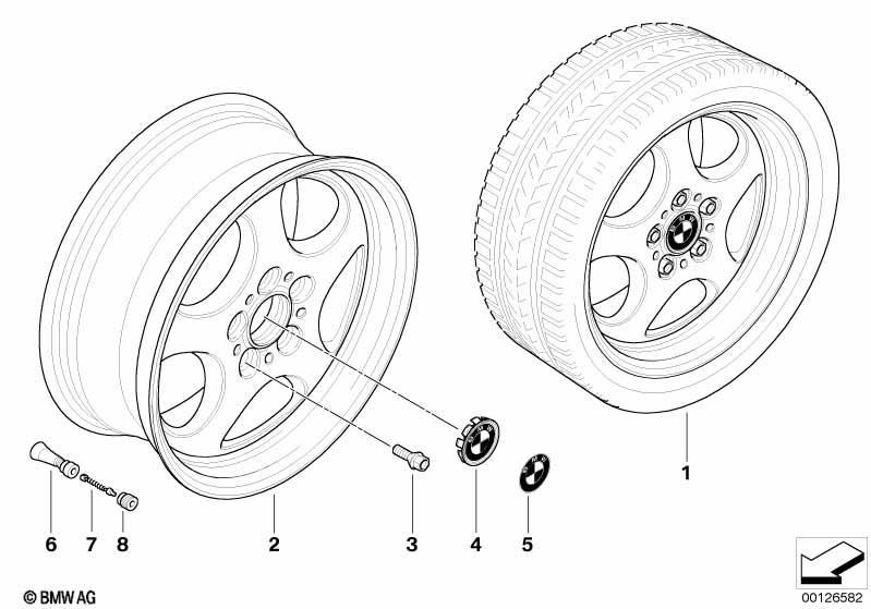 BMW LM Rad Ellipsoidstyling 109