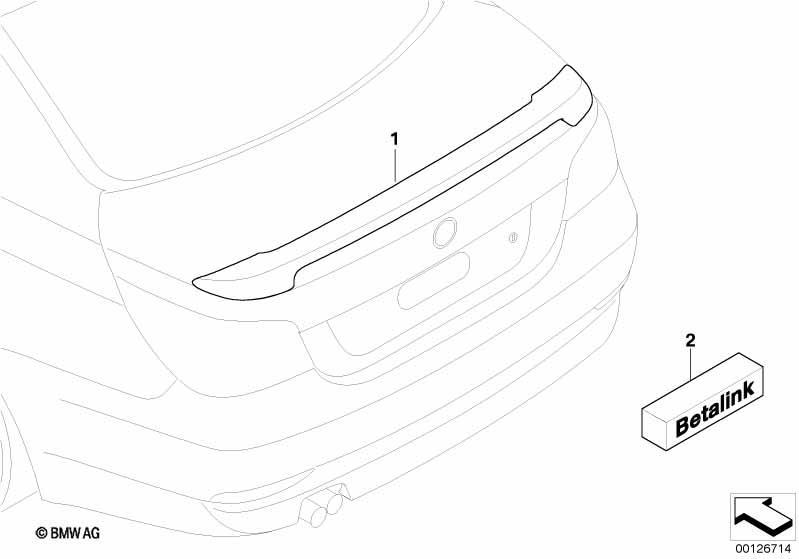 M Performance Heckspoiler