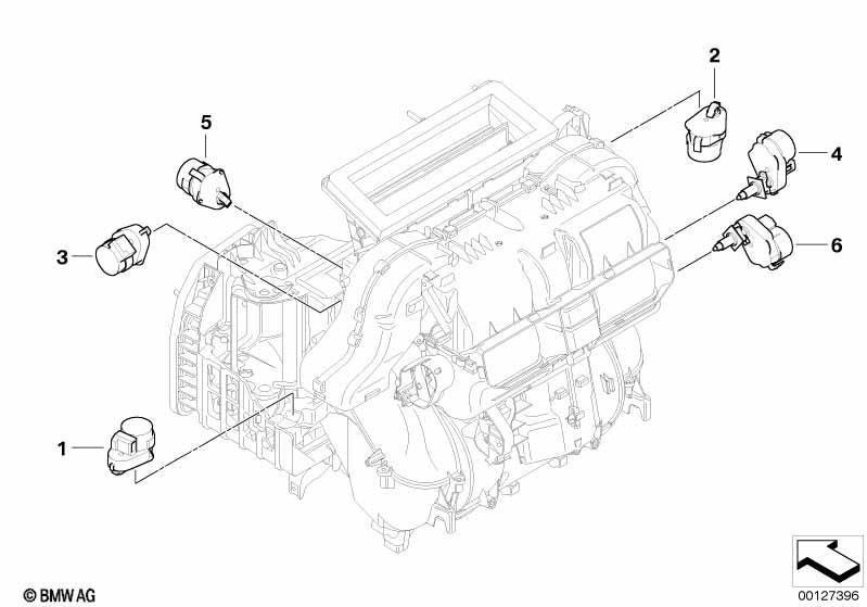 Stellantrieb Klimaautomatik Basis