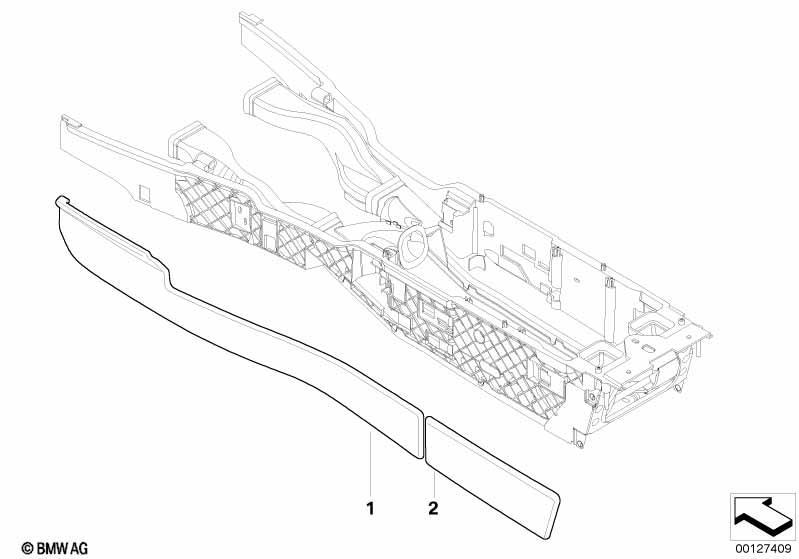 Individual Verkleidung Mittelkonsole