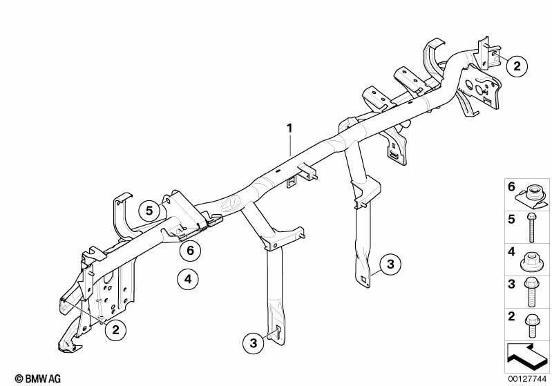 Träger Instrumententafel