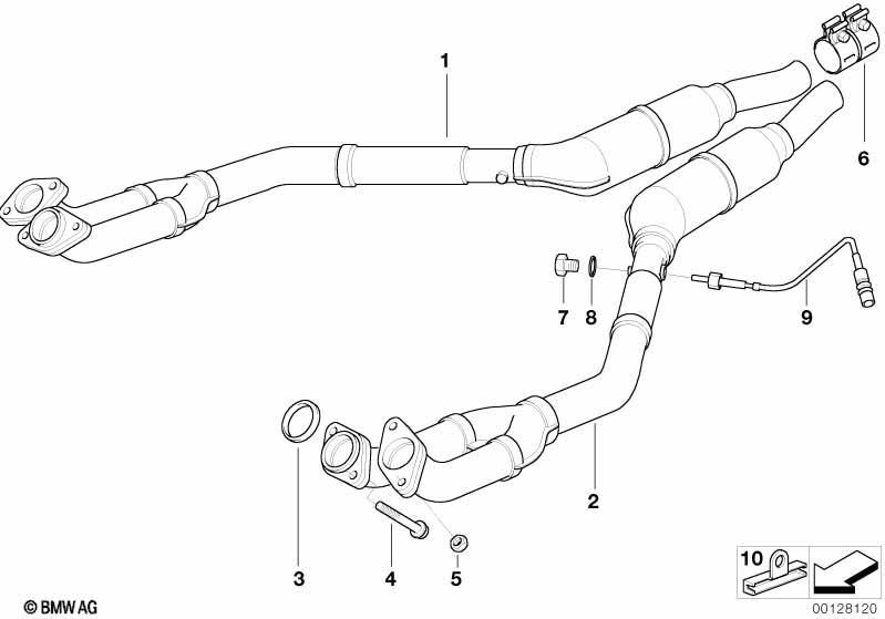 Katalysator/Vorschalldämpfer