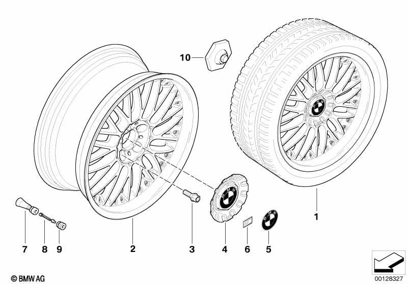 BMW Verbundrad M Kreuzspeiche 101