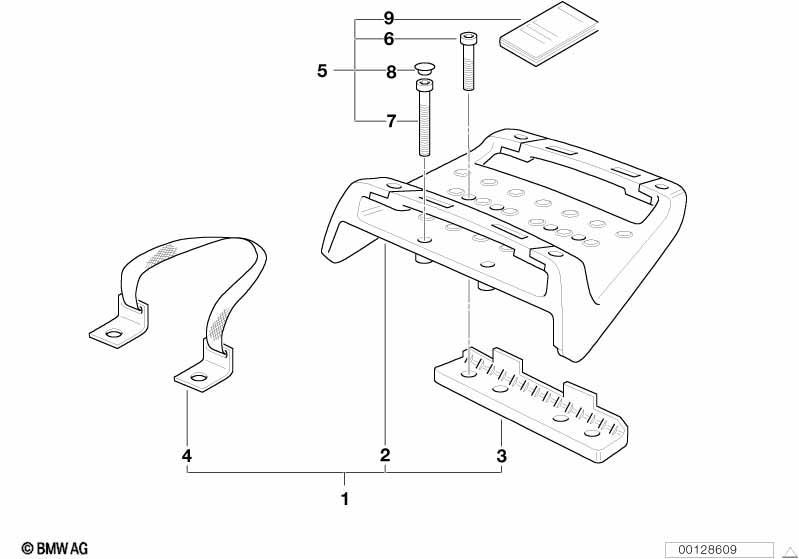 Nachrüstsatz Top Case Halter