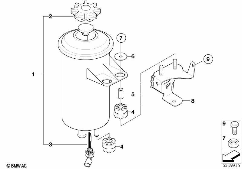 Ölbehälter/Einzelteile/Dynamic Drive