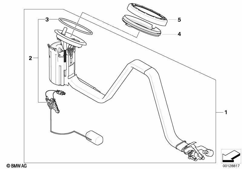 Kraftstoffpumpe/Füllstandsgeber rechts