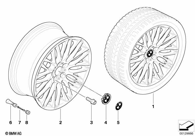 BMW LM Rad Y-Speiche 149