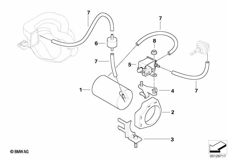 Unterdrucksteuerung-Motor