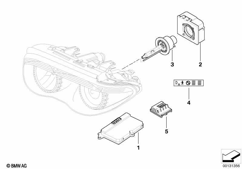 Scheinwerfer Elektronikteile Xenonlicht