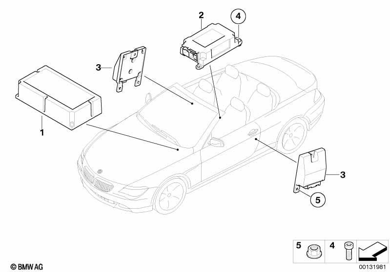 Elektrikteile Airbag