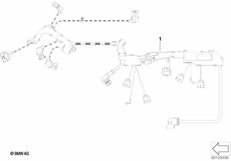 Kabelbaum Motor Zündmodul