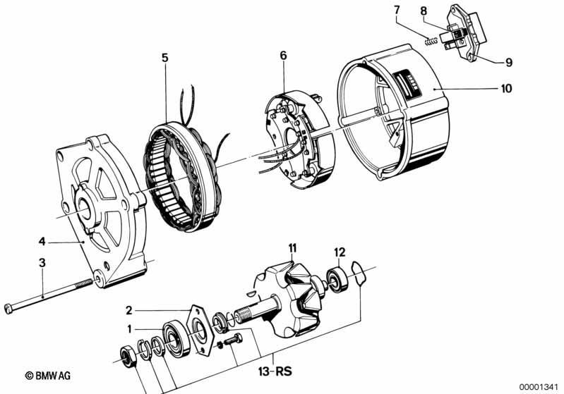 Generator Einzelteile