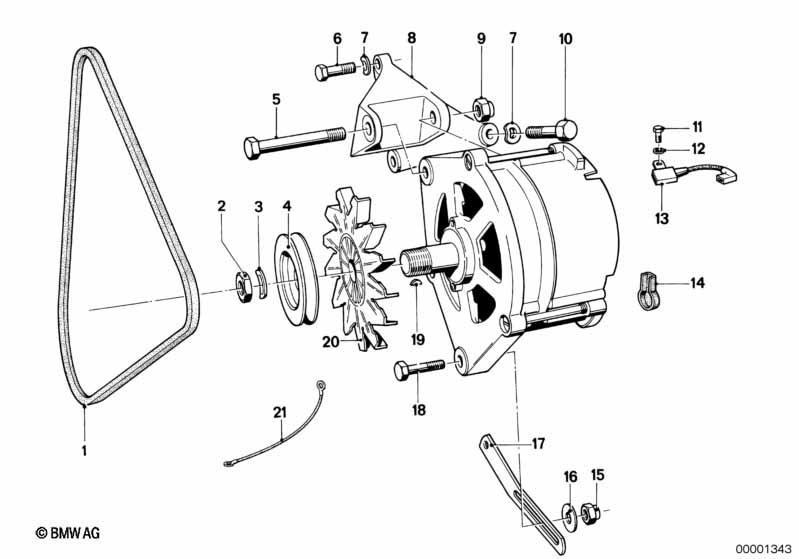 Generator Einzelteile