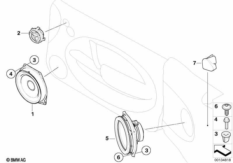 Einzelteile Stereo System