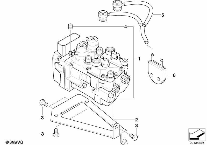 Druckmodulator Integral ABS