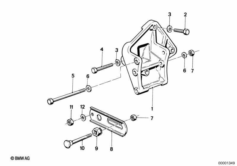 Generator Befestigungsteile