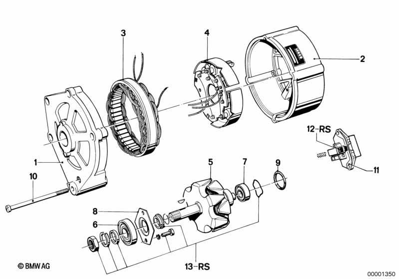 Generator Einzelteile