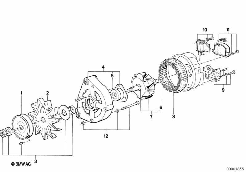 Generator Einzelteile