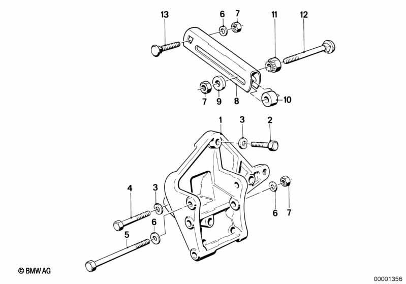 Generator Befestigungsteile