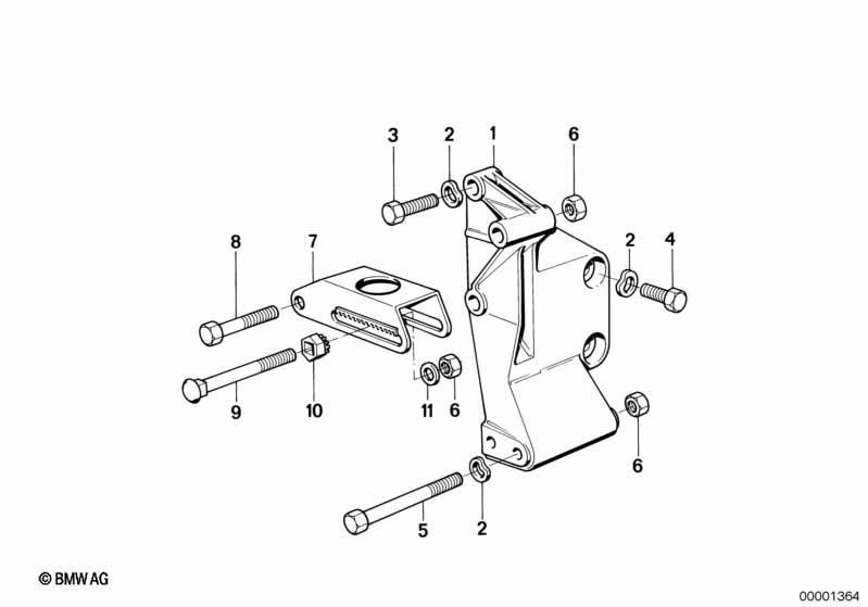 Generator Befestigungsteile