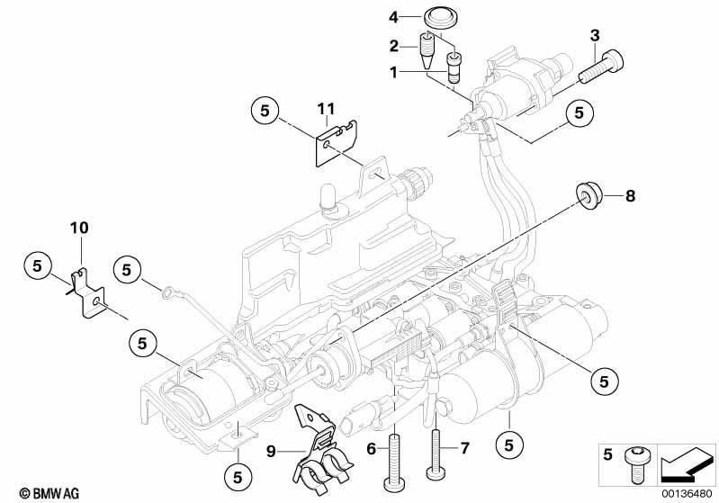 GS6S37BZ(SMG) Hydraulik Befestigung